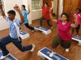 Aerobic class Aerobic class
