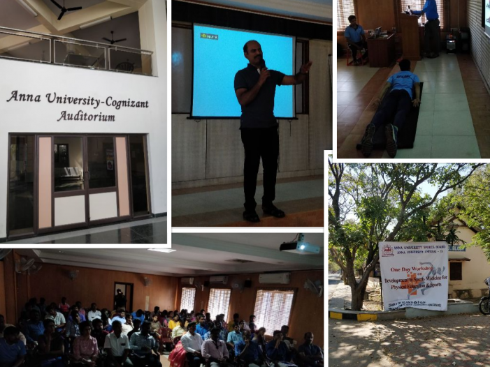 Anna University Sports Medicine Workshop March 2018 Anna University Sports Medicine Workshop March 2018